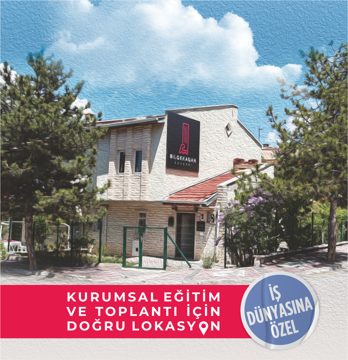 ANKARA’DA EĞİTİMLERİNİZ, KURUMSAL TOPLANTILARINIZ, ATÖLYELERİNİZ İÇİN YENİ BİR ADRES